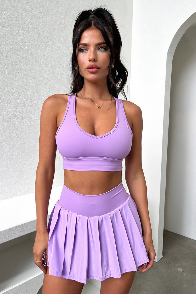 Alani Tennis Skort - Purple